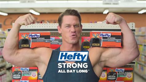 hefty commercial with john cena.